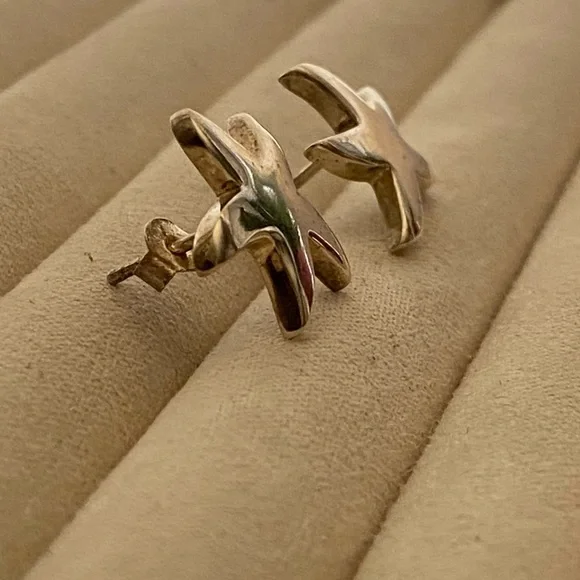 Sterling Silver Starfish Earrings - Picture 11 of 12